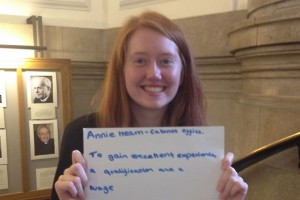 Head shot of Annie Hearn, Fast Track Apprentice with the Cabinet Office